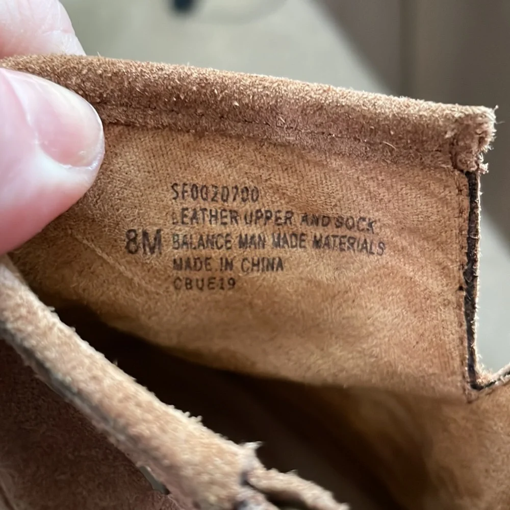 Sofft Cognac Suede Leather Ankle Booties Sz. 8 - Picture 10 of 10